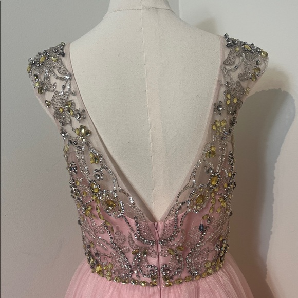 Sherri Hill 2814 Pink Dress - Picture 10 of 17